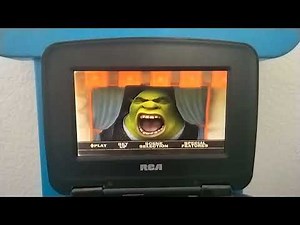 Shrek forever after DVD menu (Shrek roars)