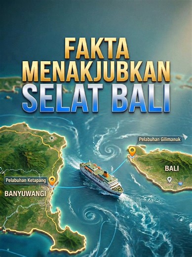Inilah selat Bali, Selat sempit yang memiliki pengaruh besar terhadap lautan di sekitarnya? Apa sebenarnya yang terjadi di bawah permukaan Selat Bali hingga arusnya bisa berubah begitu cepat dan kuat? Mengapa nelayan harus bergantung pada kondisi yang sulit diprediksi di perairan ini? Dan benarkah ada perbedaan kehidupan makhluk hidup antara pulau Jawa dan Bali hanya karena dipisahkan oleh selat ini? Tonton videonya sampai selesai!. #bali #selatbali #arus #fyp #viral ( REFRENSI ) • Gordon, A. L.