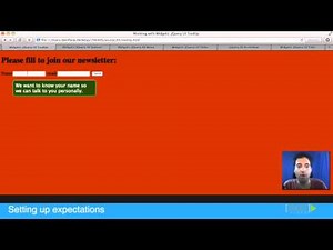 jQuery UI Development Tutorial: Setting up Expectations | packtpub.com
