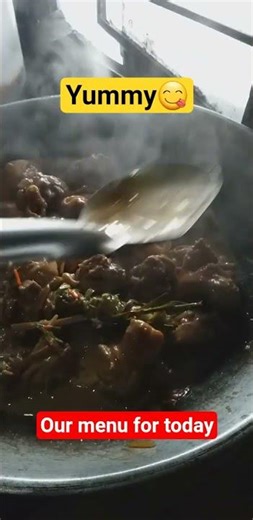 ADOBONG MANOK SA GATA WITH CHILI #pinoyfood #lunch #dish #trending #svo2.177