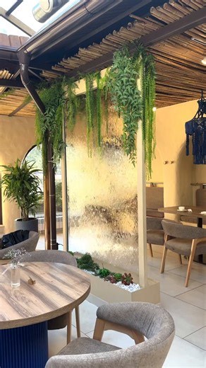 8K views · 27 reactions | Glass water features add visual interest to interior environments with their flowing water and clean lines. This guide covers various design concepts and installation considerations for incorporating these elements into home or office settings. | Clear Insight | Facebook