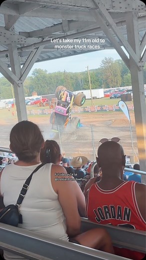 Lorelei Wilfong on Instagram: "Let’s take my 11m old to the monster truck races 🥰"