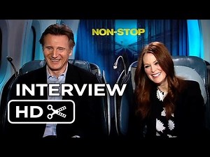 Non-Stop Interview - Liam Neeson & Julianne Moore (2014) - Thriller HD