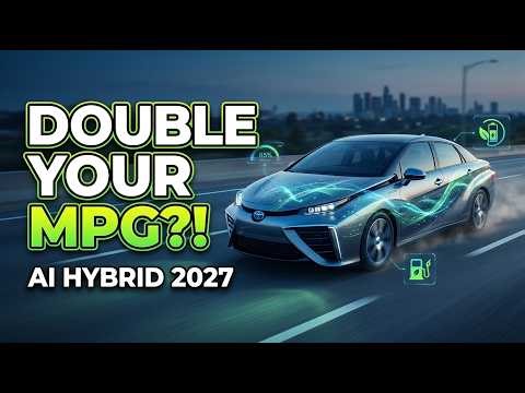 Hybrid AI Powertrains 2027: Revolutionizing Fuel Savings for American Drivers