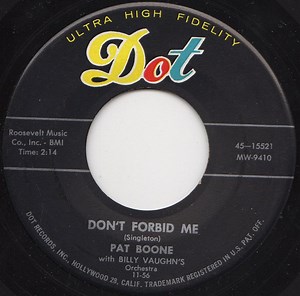 Pat Boone - Don't Forbid Me
