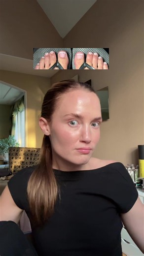 never thought I’d be doing this 😂🦶 #insecurity #weddingprep #russianpedicure #toenails #nailinspoideas