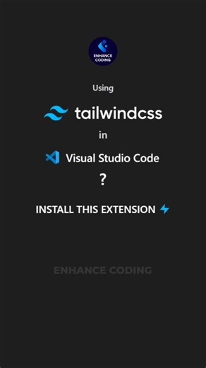 Tailwind CSS IntelliSense ⚡ Must-Have VS Code Extension