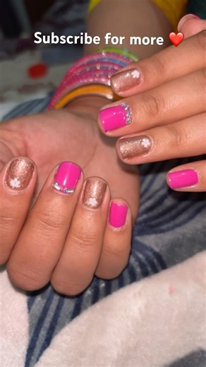 Natural nails gel polish #naildesigns #explore #nailgelart #naturalnails #viral#explore