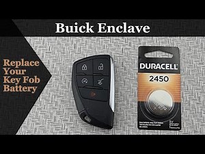 How to DIY Replace or Change a 2025 Buick Enclave Key Fob Remote Battery