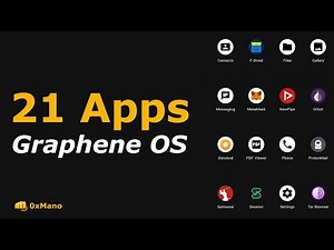 21 Apps Recomendadas para Graphene OS – Sólo Código Abierto – Privacidad Máxima