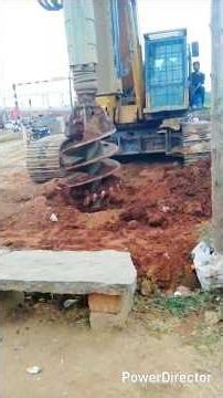 Piling Machine Work #pilingmachine #radha #tumkur #machine #viralshorts #india