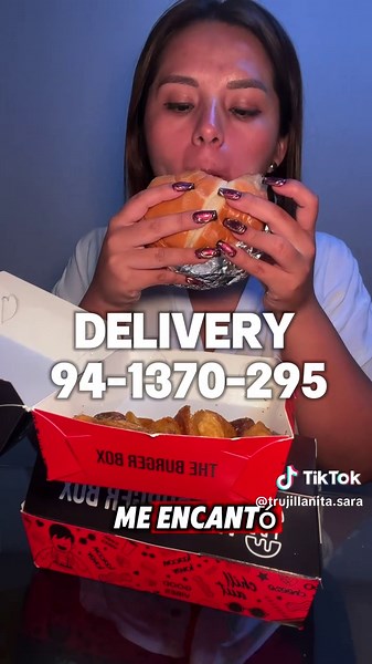 Crispy Hamburguesas en The Burger Box