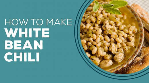 I'm makin' a hearty winter dinner recipe in this vintage clip from Paula's Home Cooking. Click here for my White Bean Chili recipe: https://www.pauladeen.com/recipe/white-bean-chili/ | Paula Deen