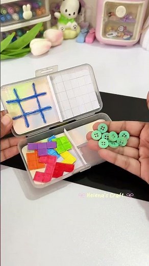DIY mini game box #diy #shorts #diyideas #helenascraft #craft