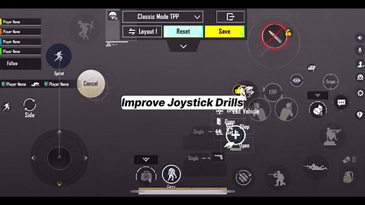 Joystick Practice Drill #57reflex #pubglover #PUBGMOBILE #PUBGMNextStarProgram #gaming #100k #pubg #tdm