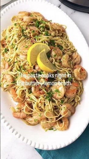 Instant Pot Shrimp Scampi in Minutes