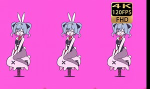 【4K 120帧】兔子洞 - Rabbit Hole (whole song)