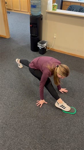 8.5K views · 76 reactions | The team “slipped” into a new challenge this morning! Who can handle the icy conditions and who can’t!? 略❄️流 | Back in Motion Physical Therapy | Facebook