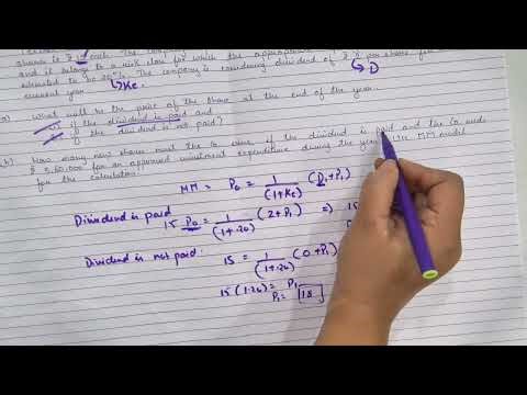 MM Model | Dividend Policy | Lecture 3 | For BCom, MCom, BBA, MBA & CA Students