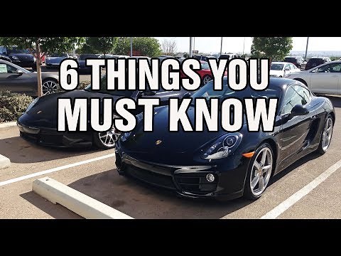 The 981 Porsche Cayman is an AMAZING Car...... BUT