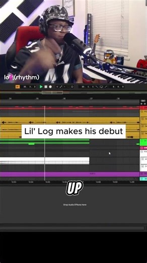 Rapper Lil' Log makes his debut