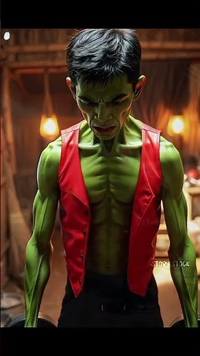 Hulk Transformation: Unbelievable Before & After Reveal#hulk #marvel #avengers #dc #shorts