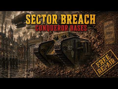 War Commander - Sector Breach - Conqueror Bases - Legendary Viper - Free Repair