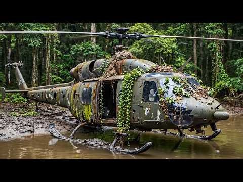 How Engineers Rescued a Completely Rusted Helicopter Back to Life