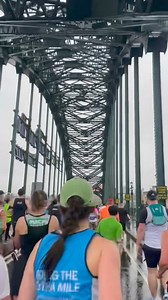 What a special moment running across the Tyne Bridge is!🤩 We will see you all in South Shields soon!🙌 | Great North Run