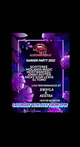 4 comments | Really looking forward to performing at the Garage Girls garden party been too long with the gang. Check out this video we’ve all been waiting for this one to come around you know how we do it! | ScottFree | Facebook