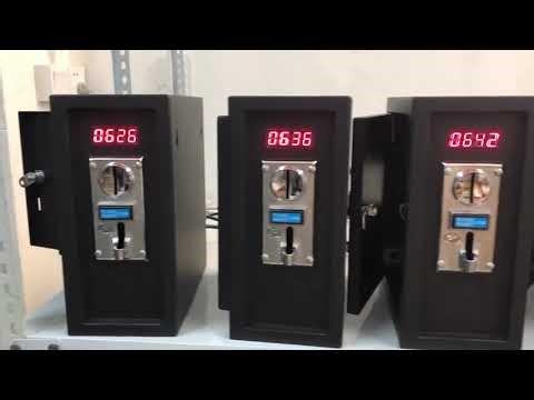 Sintron ST 002 ST 003 batch test before shipping coin operated timer box