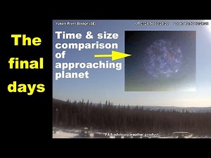 The final days. Measurable approach of huge planet. Asteroids starting. Update mid-May cosmic event.