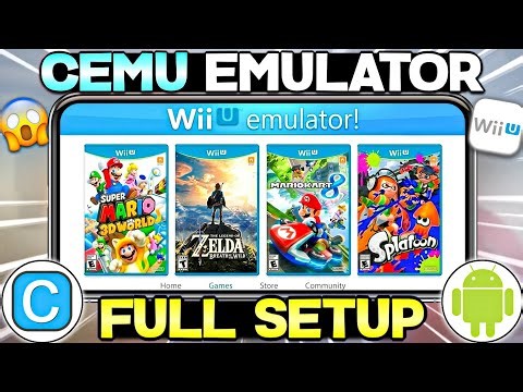 🔥 How To Setup Cemu Emulator Android In 2026 | Play Wii U Games On Android 