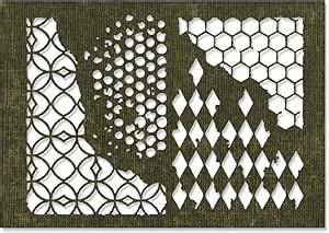 Sizzix Thinlits Die, Mixed Media by Tim Holtz, 4 Pack