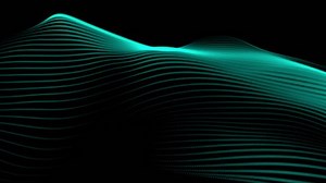 Energy transition background blue on black