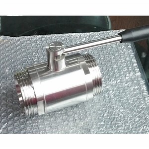 [Hot Item] 316 Sanitary Stainless Steel Straight Ball Valve