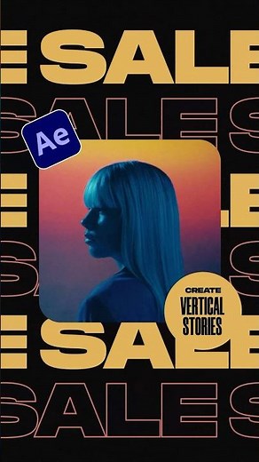 Create Vertical Story Motion Graphics in After Effects