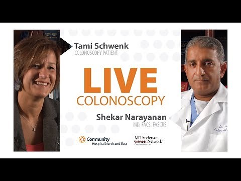 Live Colonoscopy by Shekar Narayanan, M.D., FACS, FASCRS