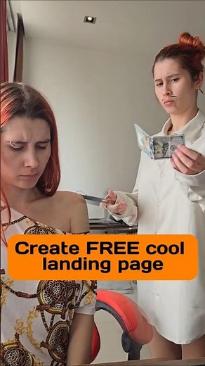 How to Create a Landing Page with AI (FOR FREE!) 👨‍💻 Zero Code Website