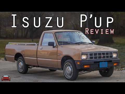 1986 Isuzu P'up Review - A Cute Little Pickup From The '80s!