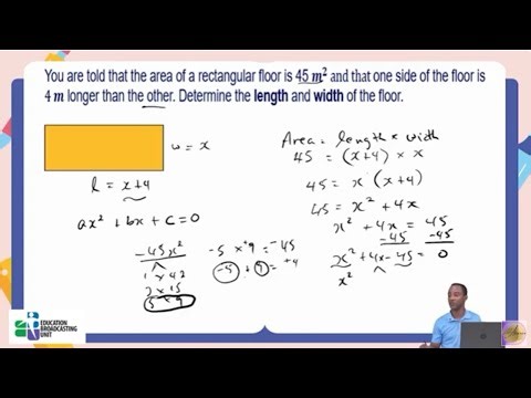 Math Matters Episode 4| Factorizing Quadratic Expressions