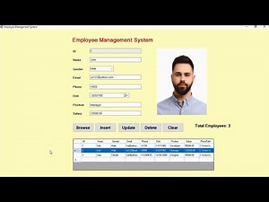 Vb.Net Full Project(Employee Management System)