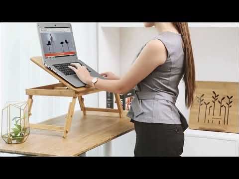 Songmics Laptop Desk Review – Comfortable, Adjustable & Portable!