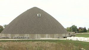 Waukesha County's new salt storage building one of the biggest in Wisconsin, holding 15,000 tons