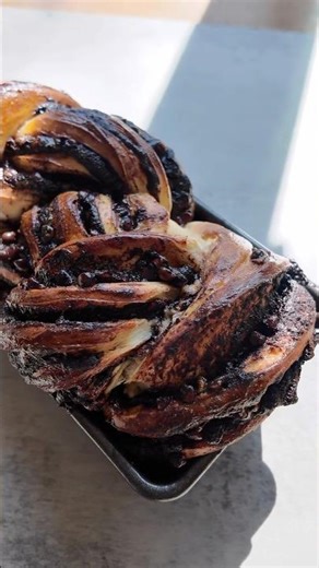 Sourdough Chocolate Babka. #homebaker #chocolatedessert #chocolatebabka #babka #dessertrecipe