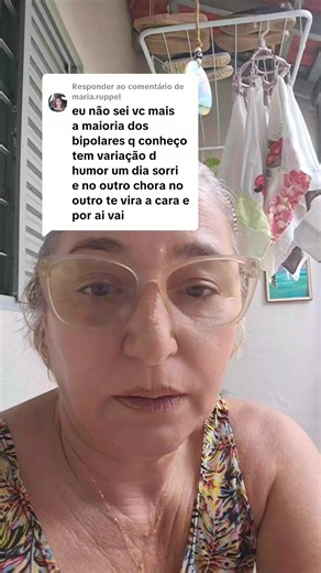 Respondendo a @maria.ruppel Não é fácil conviver com um bipolar, pro bipolar também não é fácil conviver com os