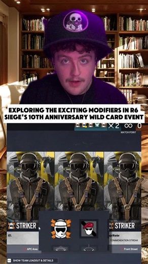 Wild Card 10th Anniversary Event Rainbow Six Siege - Event Mods Explained