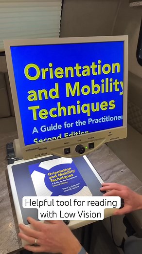 Desktop Video Magnifier #LowVision #awareness #tech #magnifier | ThinkTank