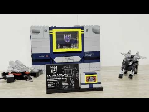 Lego Soundwave Build Set #10358