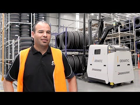Robotic Forklift (AGV) Boosts Efficiency and Safety at Bridgestone Australia